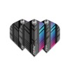 WINMAU Prism Delta Stripe Design Black Extra Thick Dart Flights