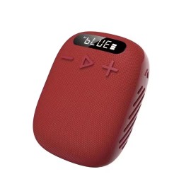 Portable Clip-On Bluetooth Speaker with USB, Micro SD, FM, Strap, Outdoor-Ready, Universal Cell Phone & Bluetooth DeviceMaterial: Durable composite with protective shell and high quality components, Feature: Detachable strap, FM radio, USB and micro SD s