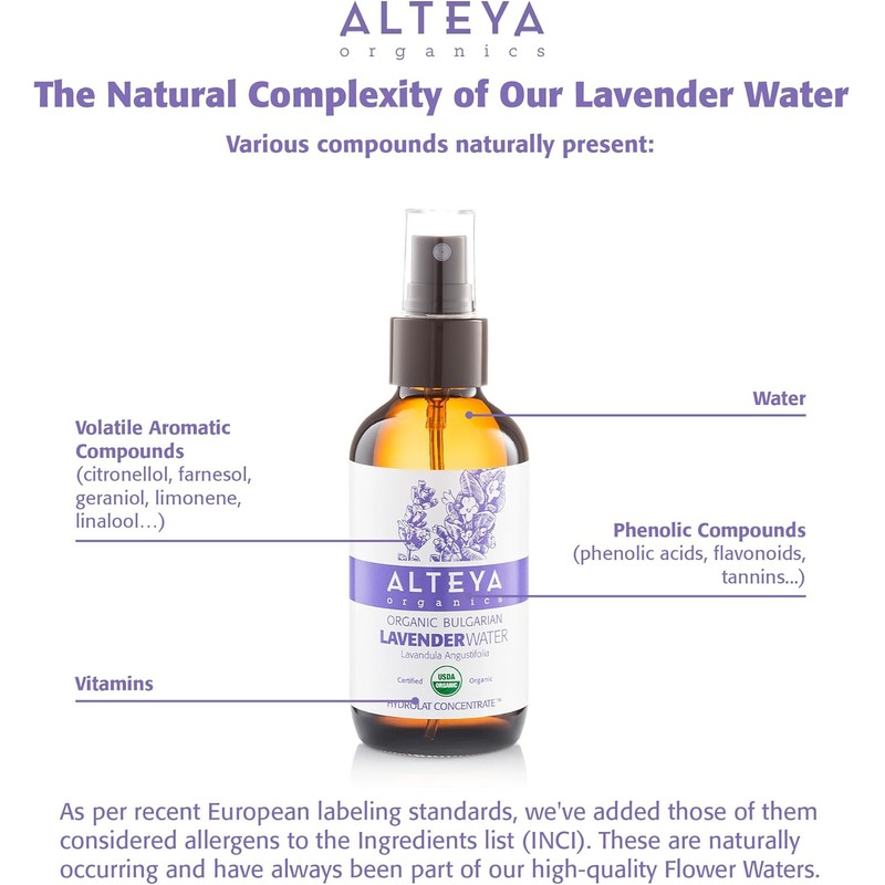 Alteya Organics- Certificado orgánico por el USDA