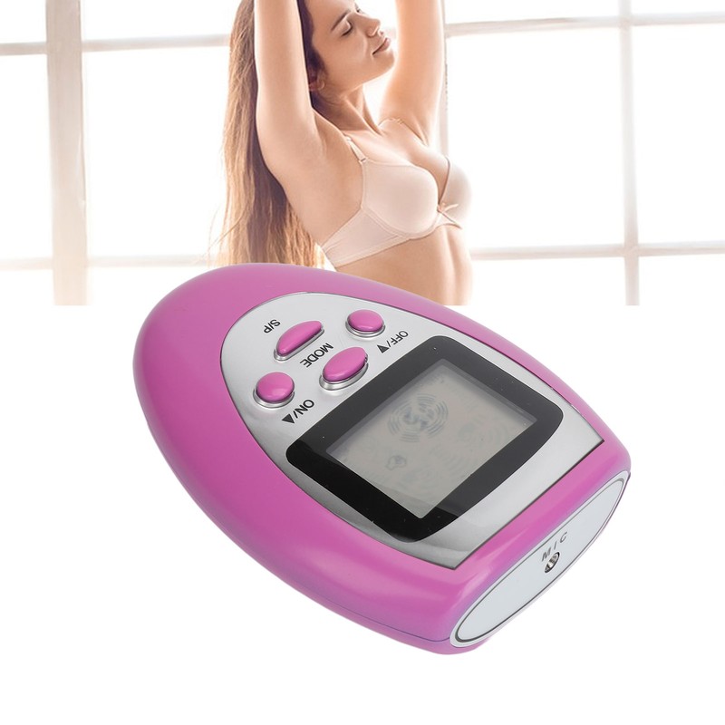 Chest Firming Massager Microcurrent Wireless Improve Sagging Speed Adjustable Silicone