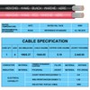 4 Gauge Marine Wire 4 AWG Marine Grade Wire Include