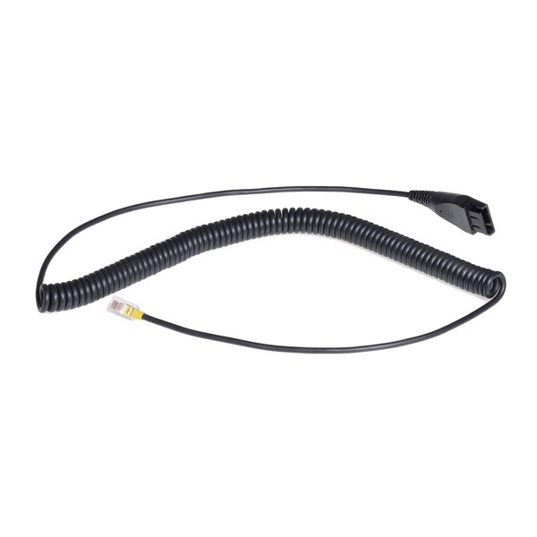 OvisLink Headset RJ9 Quick Disconnect Cord Compatible with Cisco Unified