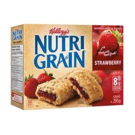 Kellogg's Nutri-Grain, Strawberry Cereal Bars, 295g/10.4oz., 8ct,