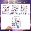 Purple Butterfly Temporary Tattoos - 100+ Styles Tour Concert Accessories