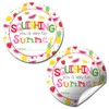 Squish Toy Squishing You a Very Fun Summer Sticker Labels,