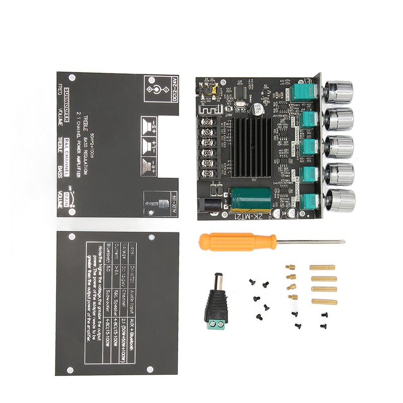 Bluetooth Digital Power Amplifier Module 50W 50W 100W 2.1 Channel