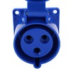 Industrial Plug Power Socket , Electrical Plugs 3‑Pin 1‑Phase Explosion‑Proof