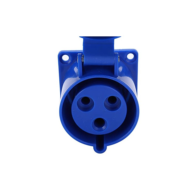 Industrial Plug Power Socket , Electrical Plugs 3‑Pin 1‑Phase Explosion‑Proof