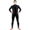 Aniler Unisex Shiny Metallic Unitard Zipper Tight-fitting Stretchy Costume Bodysuit