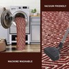 Chardin home 100% Cotton Diamond 3x5 Area Rug Fully Reversible,