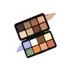 Corrector Iluminador 16 Shades Box, Sombra De Ojos Nose Eart