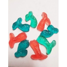 Gummy Assorted Rainbow Mermaid Tails, 2 Pound