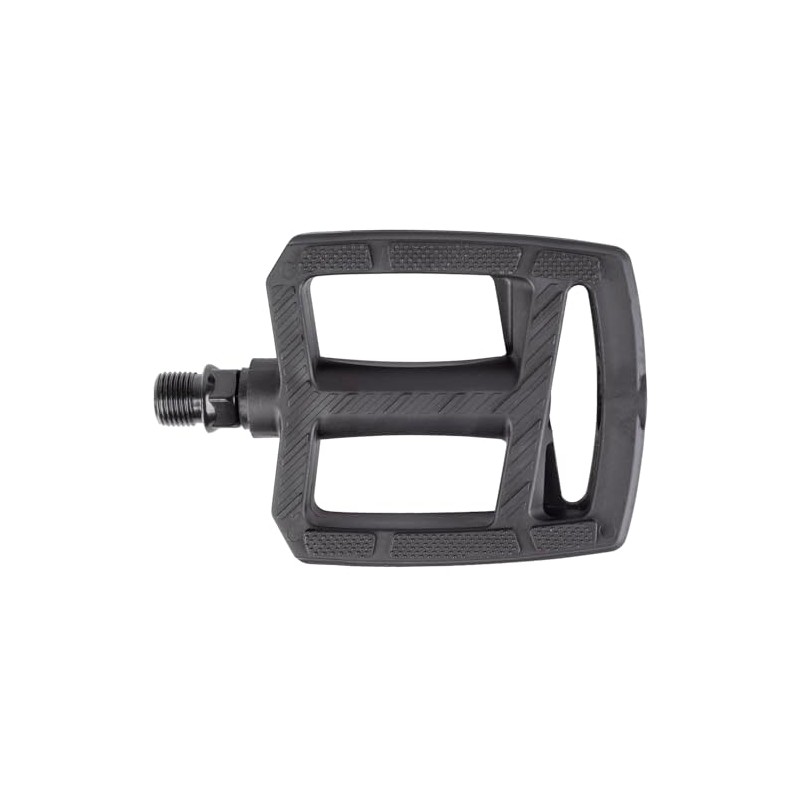 KHE BMX Pedals Proof Aluminium Black 9/16 Inch CrMo Axle