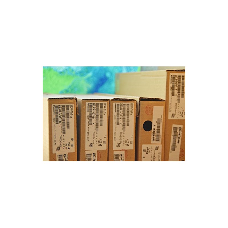 6pcs Panasonic FM Series Electrolytic Capacitors - 6.3V 150-6800uf Ultra