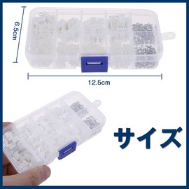 XH Kit XH Terminal Connector Housing Contact Pin Set 2p 3p 4p 5pin 2.54mm Pitch Terminal Housing Plug Connector Wire Connector Adapter Total 230pcs