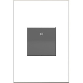 Legrand adorne 20A 4-Way Paddle Switch in Magnesium Finish, ASPD2042M4