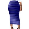 Lrady High Waisted Summer Skirts for Women Trendy Blue and