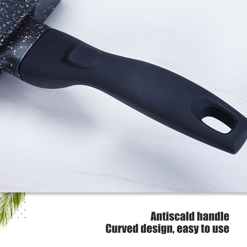 Rectangular Frying Pan Thickened Aluminum Alloy Nonstick Coating Cooking Pan