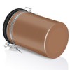 Coffee Container Large Airtight Stainless Steel Black Kitchen Storage Canister
