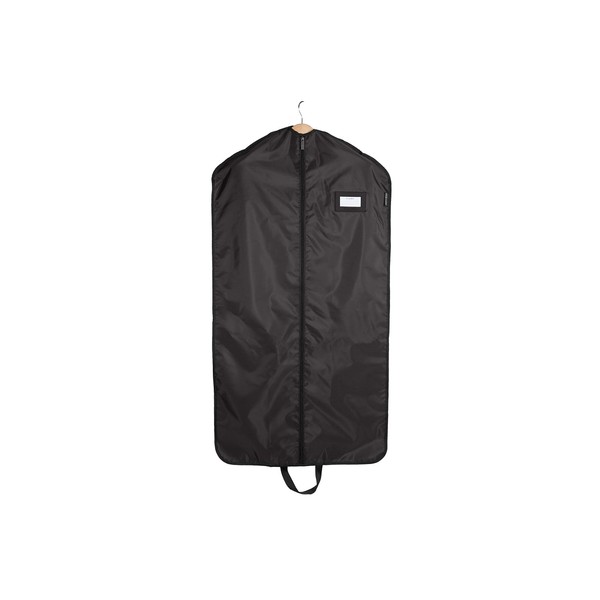 Covermates Keepsakes Garment Bag Set - Premium Polyester - Full Length Zipper - ID Window - Carrying Handles - Closet Storage-Black