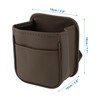 A ABSOPRO Car Trash Can Portable and Hanging 5.9" Length