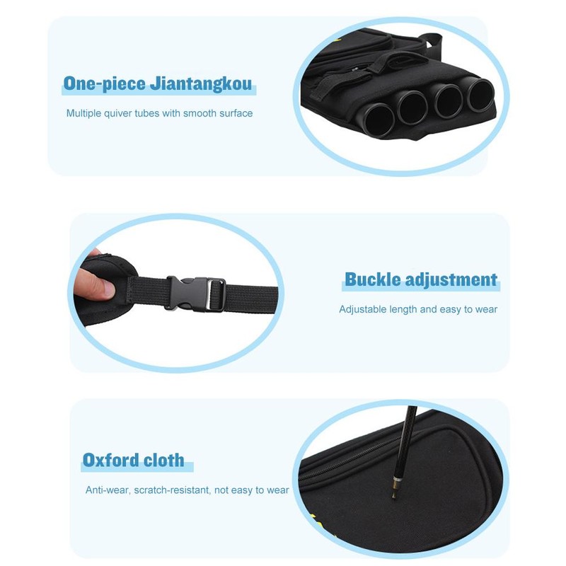 Field Quiver Training Archery Arrow Quiver for Field Tips Arrows