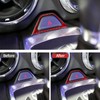 RUIANTE Compatible with Carbon Fiber Center Console Warning Button Panel