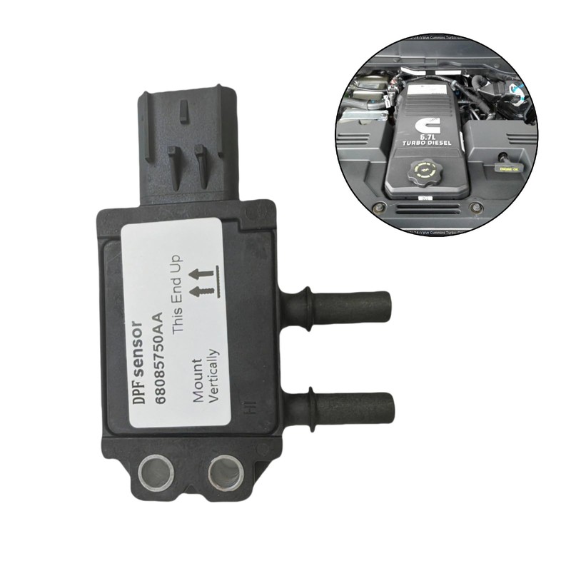 68085750AB 68085750AA Exhaust Gas Differential Pressure Sensor Diesel Particulate Filter