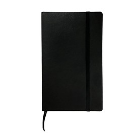 Cambridge Premium Small Softcover Notebook, 8.25 x 5 Inches, 96 Ruled Sheets, Black (590029-21)