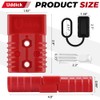Uddick 4PCS 175A 1/0-4 Gauge Battery Cable Quick Connect/Disconnect Connector