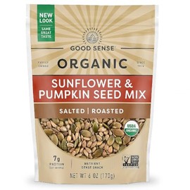 Generic Good Sense Organic Sunflower Kernels & Pumpkin Seed Mix - Salted & Roasted - 6 oz