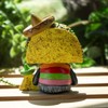 Furrybones Pancho Dressed as a Food Favorite Taco Comes Fully