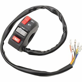 Universal 7/8 Handlebar Left Kill,On/Off,Starter Switch Assembly by Niche Cycle Supply