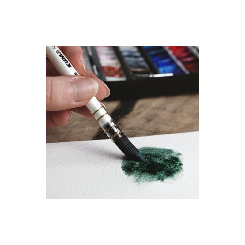 KUM 5146716 Artist Brush Set 4 Pieces Schlemmer Art Botanical