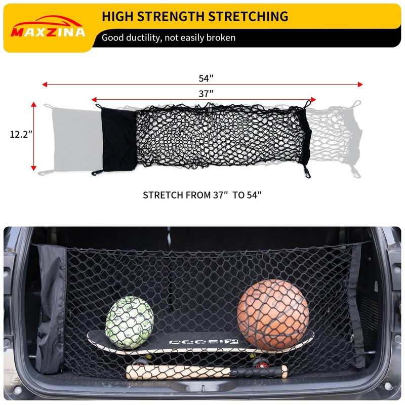 Maxzina Cargo Net Compatible with 2024 2025 2026 Hyundai Santa