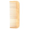 Amagogo 4Pcs Bamboo Hair Brush Set Wide Comb and Tail