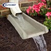 Suncast Durable Decorative Rain Gutter Downspout Erosion Prevention, Water Guard