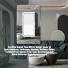 1 Pcs Mirror Light Switch Plates Outlet Covers Durable Wall