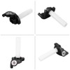 Hlyjoon 22 mm Motorcycle Visual Throttle Grips Twist Gas Grip
