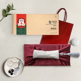 Cheong Kwan Jang Vigor Dan 30 Pills Hwang Jin Dan Red Ginseng Pills Healthy Gift for Parents / 정관장 활기단 30환 황진단 홍삼환 부모님 건강선물