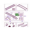 LAND ROVER RAIL ROOF CAP LR3 LR4 SET OF 6
