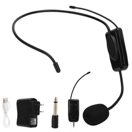HeadWear Microphone FM Wireless Microphone Mic for Game Live Camera School  (Amplifier )