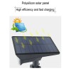 T-SUN 8× Solar Power Spotlight Landscape Lights Outdoor Garden Pathway