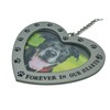 Pet Memorial Picture Frame Ornament Forever in Our Hearts Heart