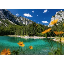 Ravensburger Puzzle 16869 Green Lake at Tragedy 1000 Pieces Puzzle for Adults and Children from 14 Years, Yellow