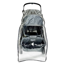 SASHA'S Rain and Wind Cover for Evenflo Pivot Xplore All-Terrain Stroller Wagon, Clear Design, Ventilation Holes, Maximum Coverage (Stroller not Included) Made in USA