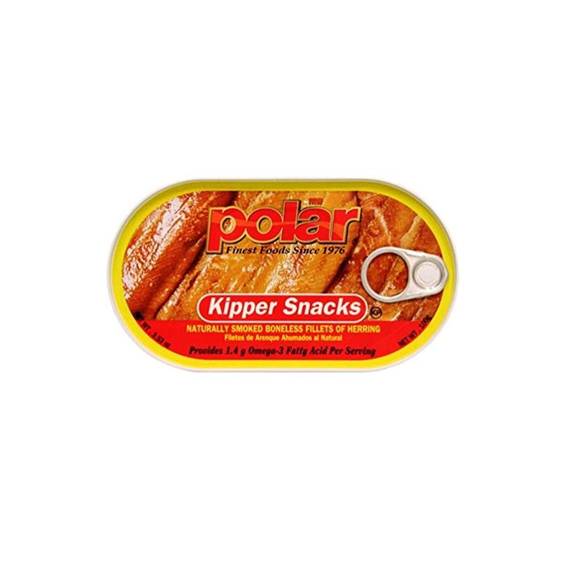 18 Pack Case of 3.54oz. Kipper Snacks