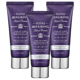 Misha Missha Total Repairing Hand Cream, 60ml, 3 pieces / 미샤 토탈 리페어링 핸드크림, 60ml, 3개