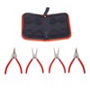 XPOtool Snap Ring Pliers Set of 4, 90° Angle and