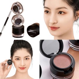 Kit Pomada Para Ceja + Sombra En Polvo + Gel Fijador Color 06-chocolate